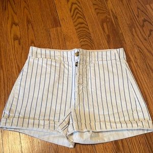 Old Navy high rise linen structured shorts